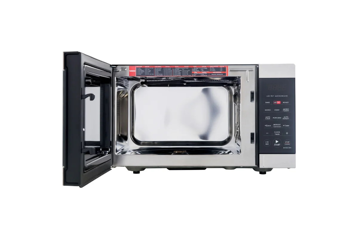 Galanz 0.9 cu. ft. Air Fry Countertop Microwave, 900 Watts, Stainless Steel 5