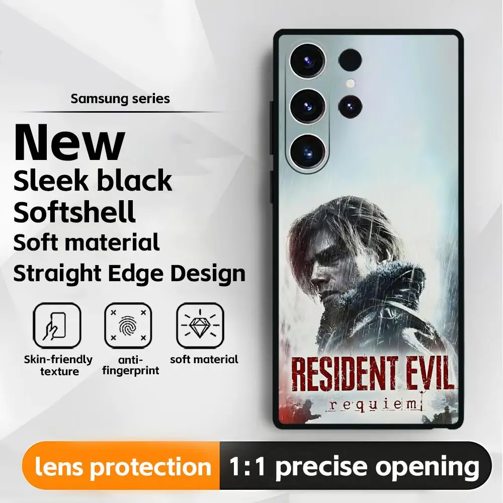 Resident Evil 9 Soft Black Phone Case