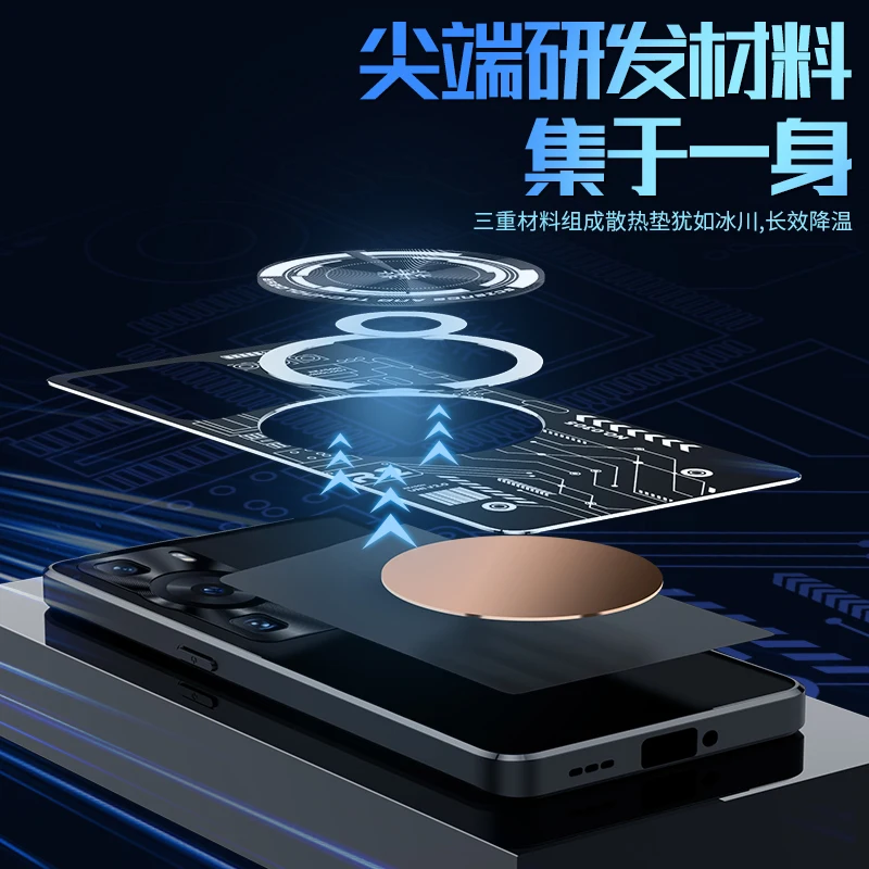 Graphene Cooling Phone Case for Huawei P60 Pro Case Aluminum Alloy Heat Dissipation Red Copper Metal Cover P60 Pro Funda Capa