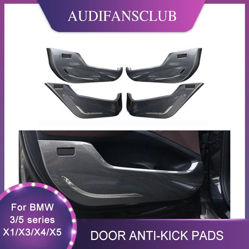 

For BMW 3 5 Serie X1 X3 X4 X5 Door Anti-kick Sticker Modification Door All-inclusive Protective Door Cover Carbon Fiber Cover