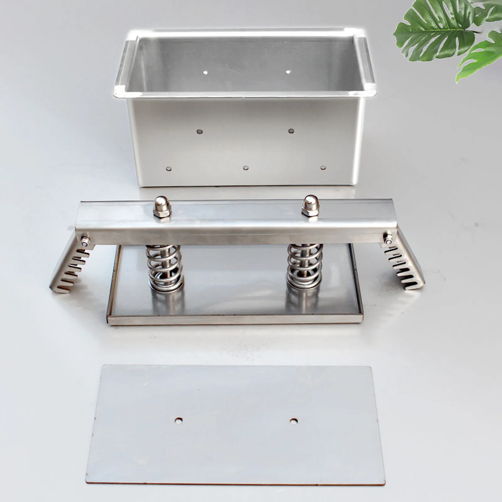 Meats Press Tool Ham Meat Pressing Mould Box for Sandwich Meat Bacon Cooker Ham Press Maker Kitchen Cooking Stainless Steel