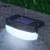 YzzKoo LED Solar Stair Light Waterproof Outdoor Garden Passage Courtyard Terrace Guardrail Step Light Landscape Light 1