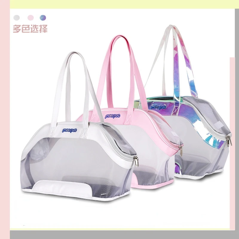 猫バッグカプセルペットバッグ猫の外出用バッグ携帯用犬犬両肩バッグ* nihon-s_pcb01