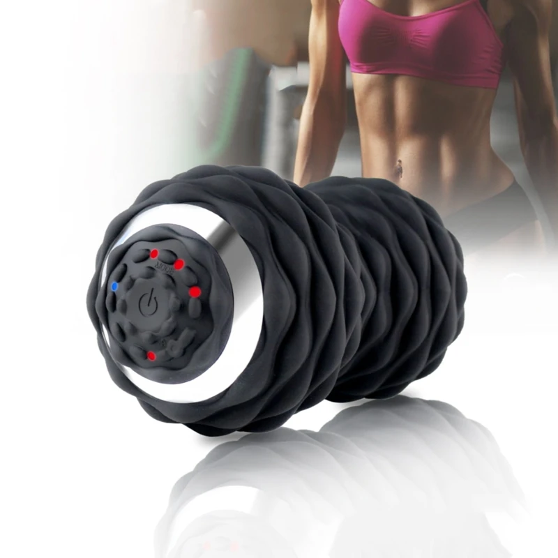 Description Picture 2 of itemElectric Vibrating Peanut Ball Muscle Relaxing Home Gym Fitness Yoga Rechargeable Portable Massager Yoga Massage Rollor Dropship