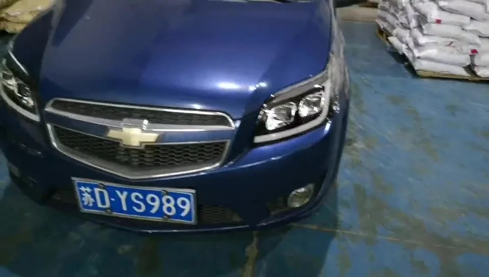 Стайлинг автомобиля AKD фары для Chevy Lova Aveo 2004-2018 светодиодный DRL головная лампа