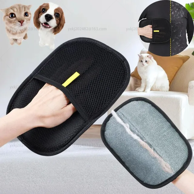 Static Removal Gloves Pet Grooming Gloves Efficient Grooming Gloves for Pets Remover Tools Accessories Brush Cat Accessories Pet