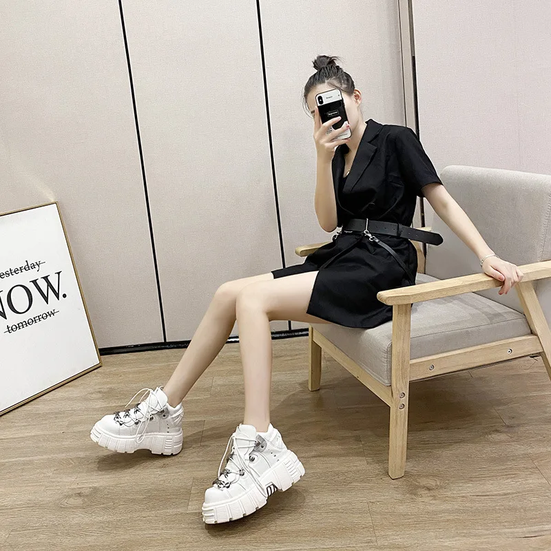 Platform Keds|women's Punk Creeper Platform Sneakers - Lace