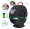 Automatic Rotation Bubble Machine Astronauts Bubble Maker Automatic Bubble Blower with Led Light Soap Bubble Maker Summer Toys 2