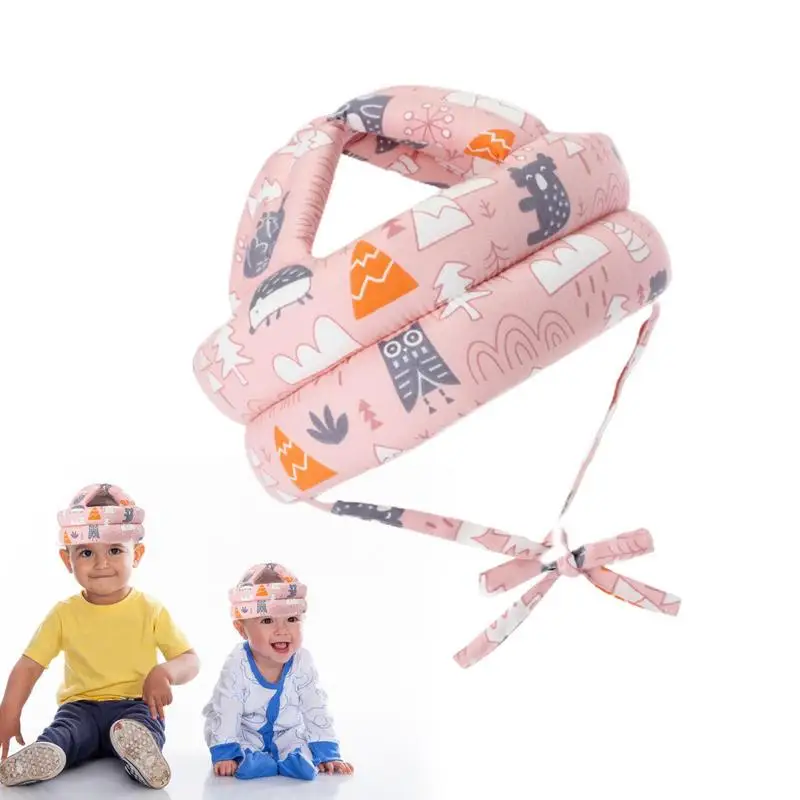 

Toddler Baby Head Protection Cushion Adjustable No Bumps Child Safety Headguard Hat Baby Protective Cap Baby Safety Headguard