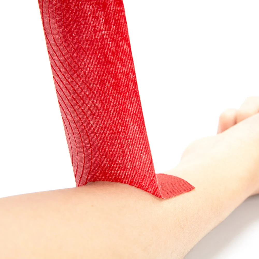 2.5Cm X 5M Kinesiology Tape for V Face Line and Neck Eyes Area Lifting High Elasticity Muscle Support Tape for Body Pain Relief