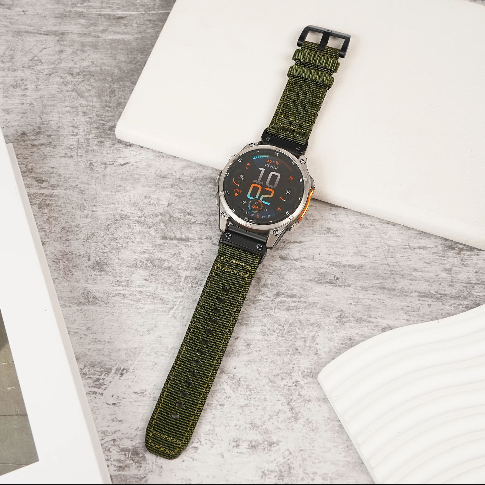 Stylish Nylon Canvas Strap with Adjustable Connector in Various Sizes