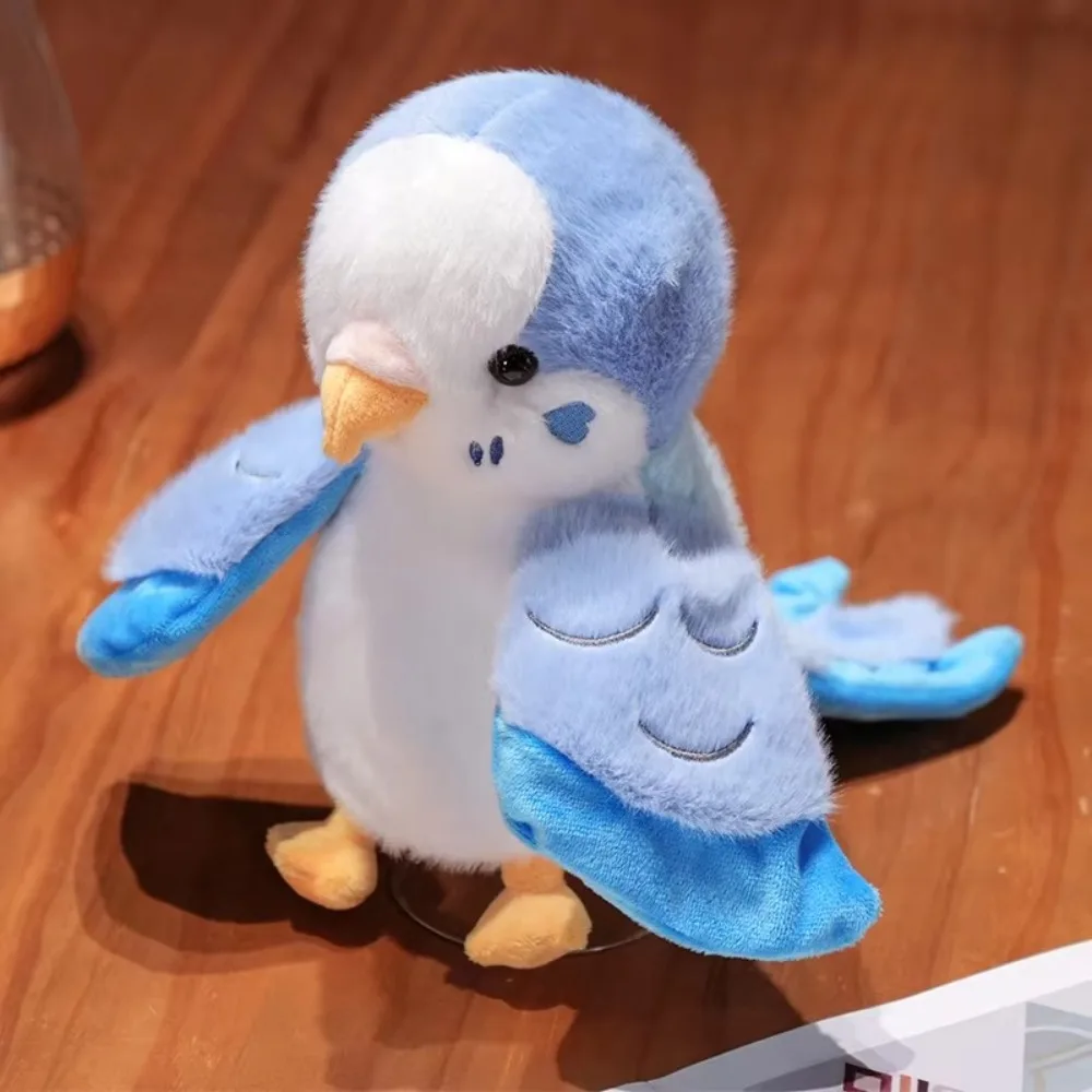 부드러운 새 손인형 버드게리거 코카티엘 게임 소품 몽크 파라키티 20cm