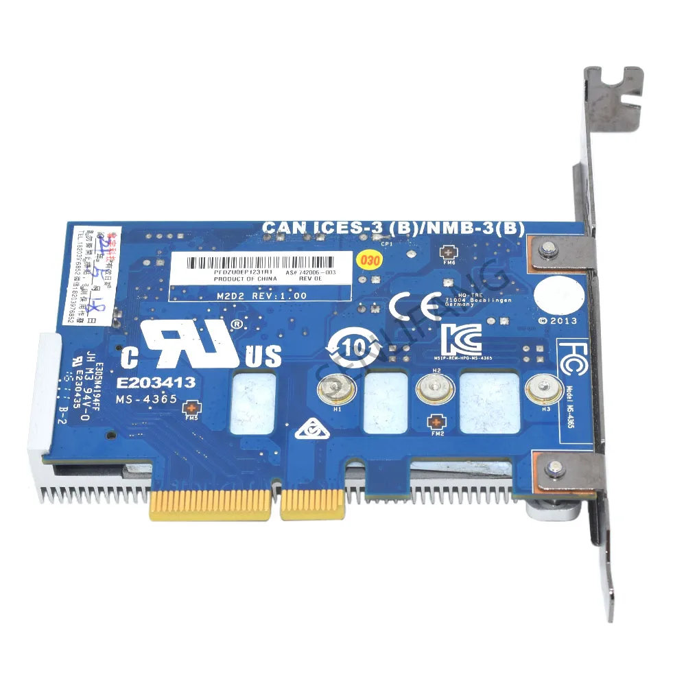 742006-003 742006-002 For HP Z440 Z640 Z840 Workstation NVME M.2