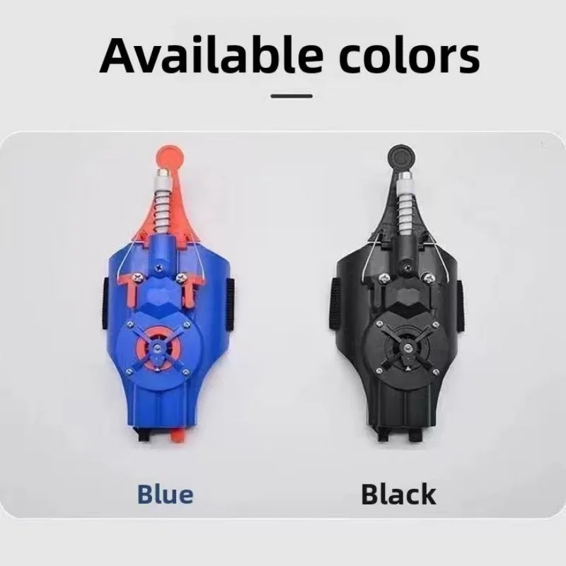 자동 거미줄 손목 발사기, 역할극 코스프레 장난감, 어린이 및 성인용 로프 슈터 선물