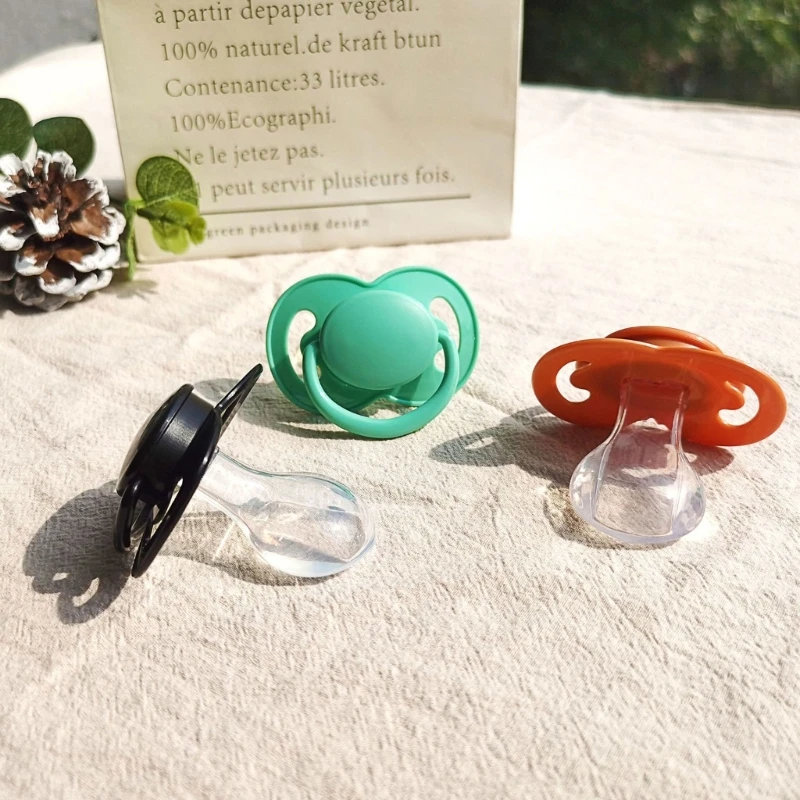 Adult Pacifier Silicone Nipple Chewable Toy Soother Pacifiers for Autisms High Pressure Work and silicone pacifier