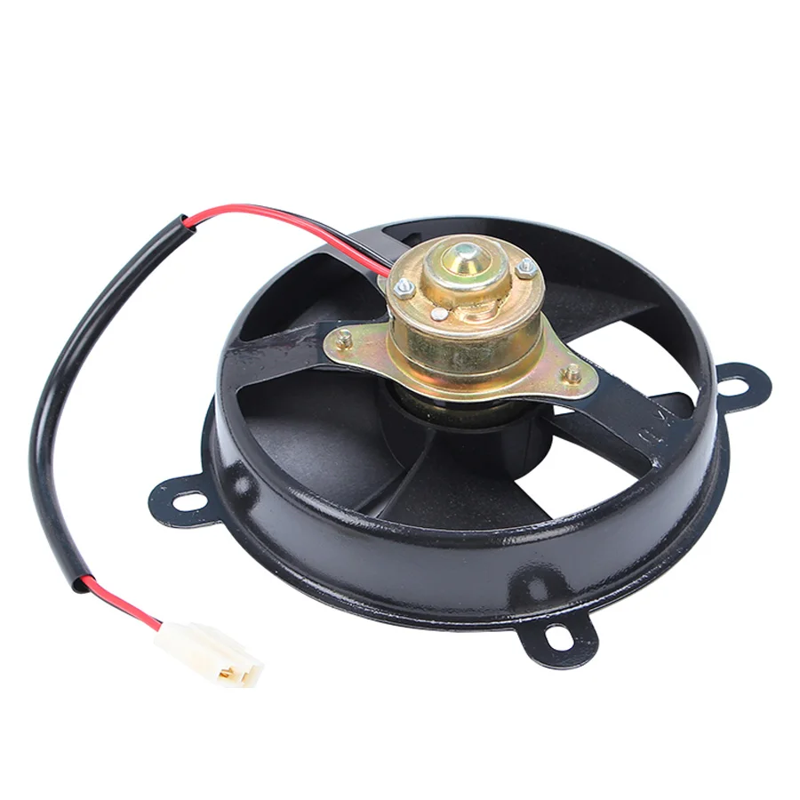 Motorcycle Electric Cooling Radiator Fan 12V 6" Universal For Honda Magna Hornet 250 CB400 VTEC Steed VLX400 VFR400 NC30 motorcycle cooling fan