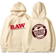

RAW Fashion Hoodie Men Sweatshirt Polar Fleece Hooded Harajuku Hip Hop Casual Men Ladies Hoodie High Quality Pullover Hoodie