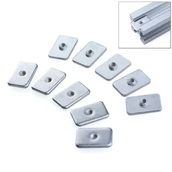 10Pcs M3 M4 M5 T-Nut Zinc Plated Tee Nut for 20 Series V-Slot T-Slot Aluminum Profile 3D Printer Parts
