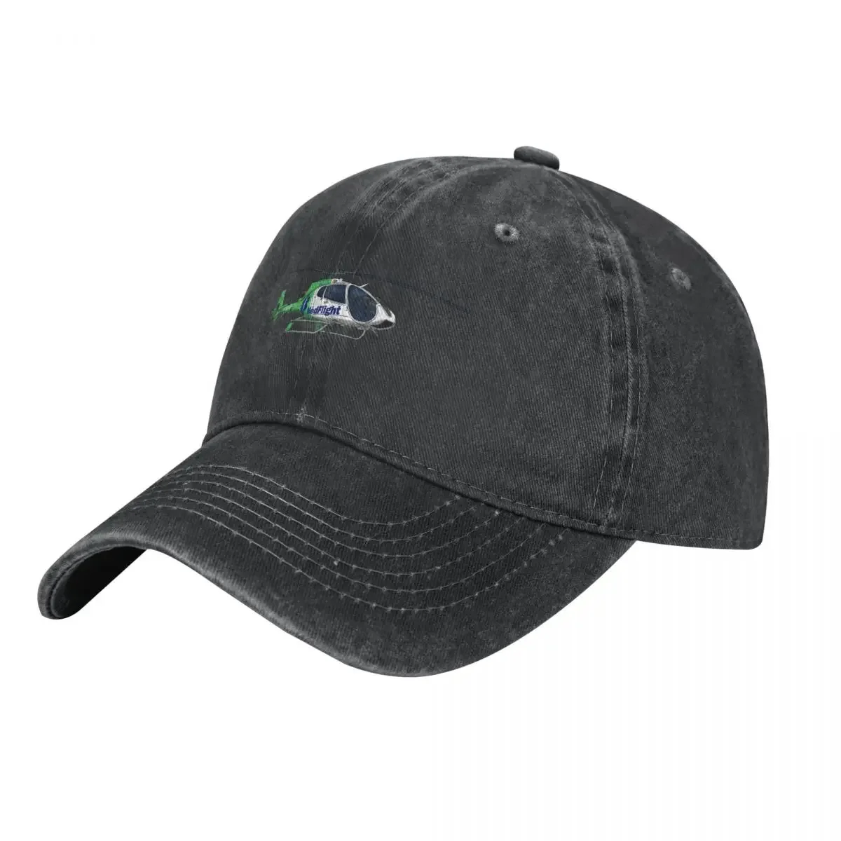 Med Flight N130HB Cowboy Hat Sunscreen Visor Sports Cap Men's Baseball Women's