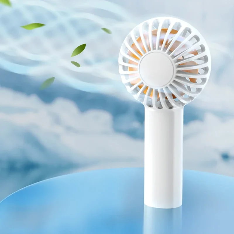 Qualitell 휴대용 미니 팬 3 속도 저소음 1200mAh Type-c 충전 휴대용 소형 팬 쿨 포켓 팬 86g 어린이/성인