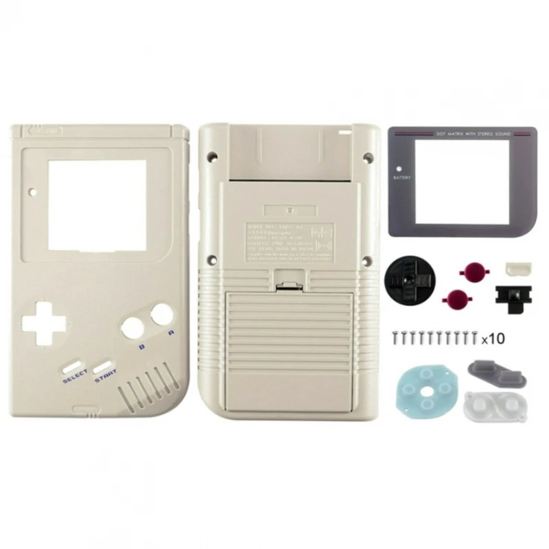Nintendo Game Boy Classic Classic Gbc Grigio Antico # Nintendo Game Boy Full Cover (Dmg-01)