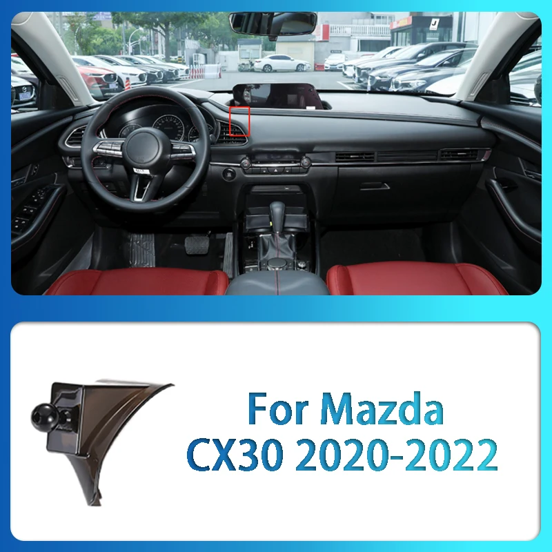 Phone Holder Car Special Mobile Phone Holder Base Air Vent Mount Bracket For Mazda 3 6 RuiYi CX-4 CX-5 CX-8 Atenza Axela CX30 Accessories