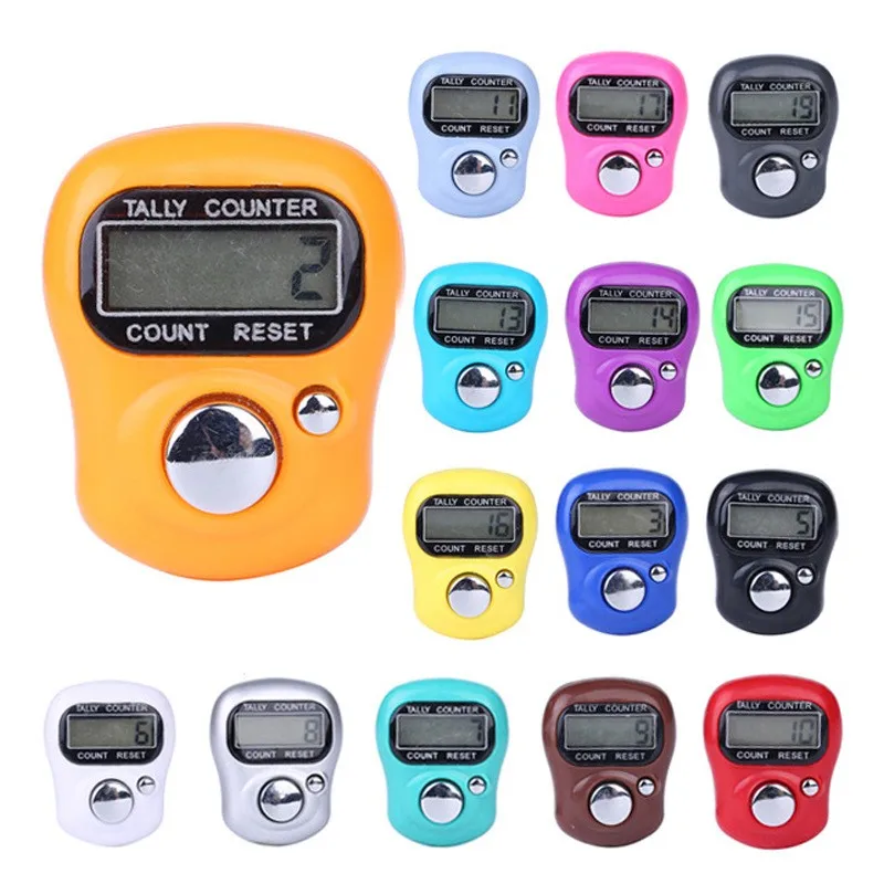 1PCS Random Color Number Counter, Counting Prayers, Counting Steps