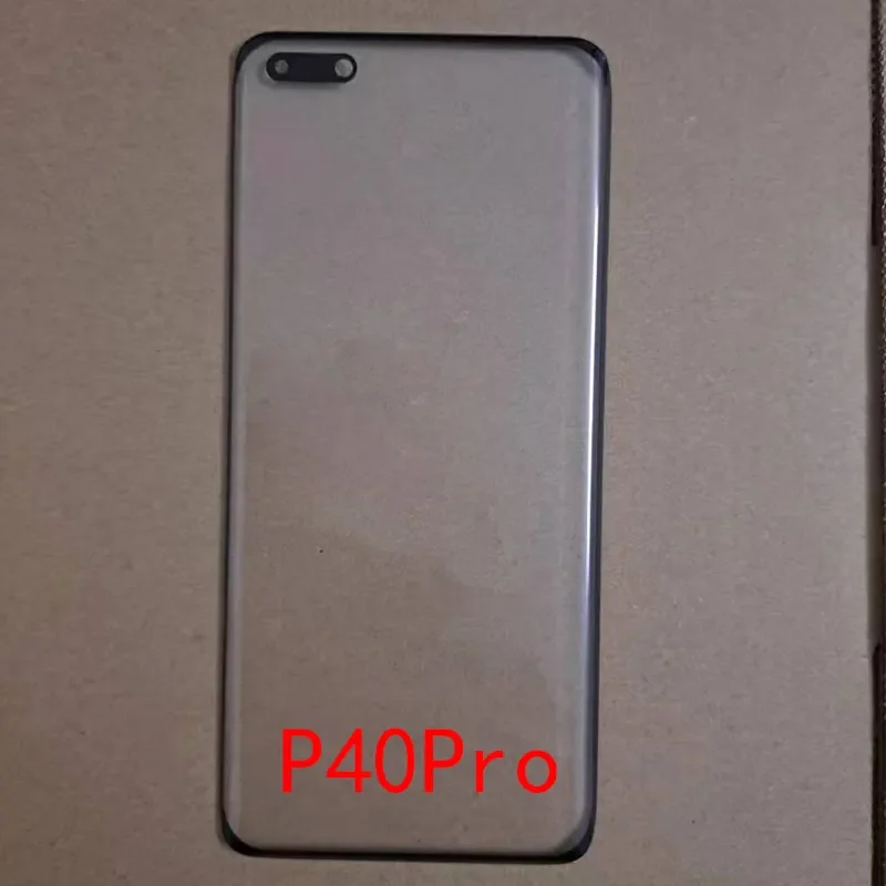 P50Pro Outer Screen For Huawei P50 P40 Pro Plus P30 Front Touch Panel LCD Display Out Glass Cover Lens Repair Replace Parts