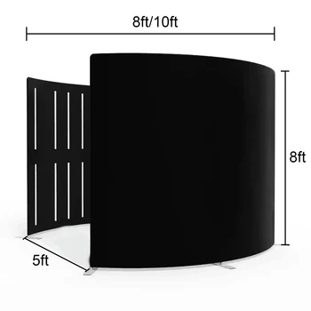 Black Camera Video Photostudio Grand 360 Enclosure Backdrop Photobooth Green Screen Stand Circle Round Backdrop Customized Black Camera Video Photostudio Grand 360 Enclosure Backdrop Photobooth Green Screen Stand Circle Round Backdrop Customized.jpg