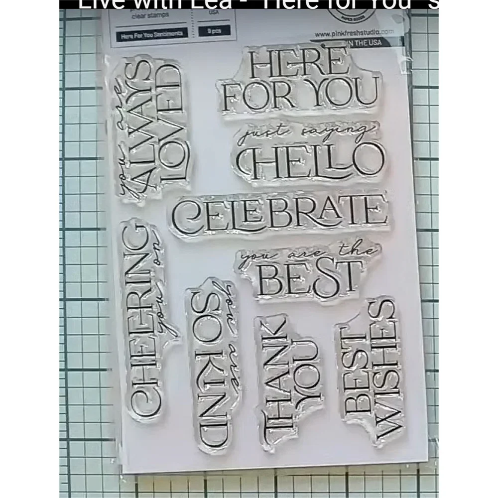 あなたのためにここに新鮮なピンク、ありがとうの感情の言葉、花