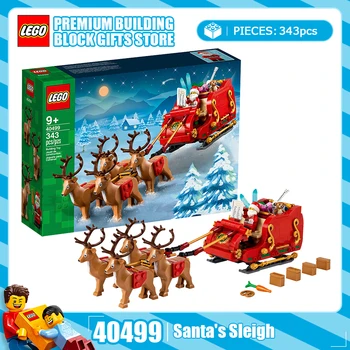 LEGO Building Blocks Santa’s Sled – Christmas Limited Edition Toy Set 1