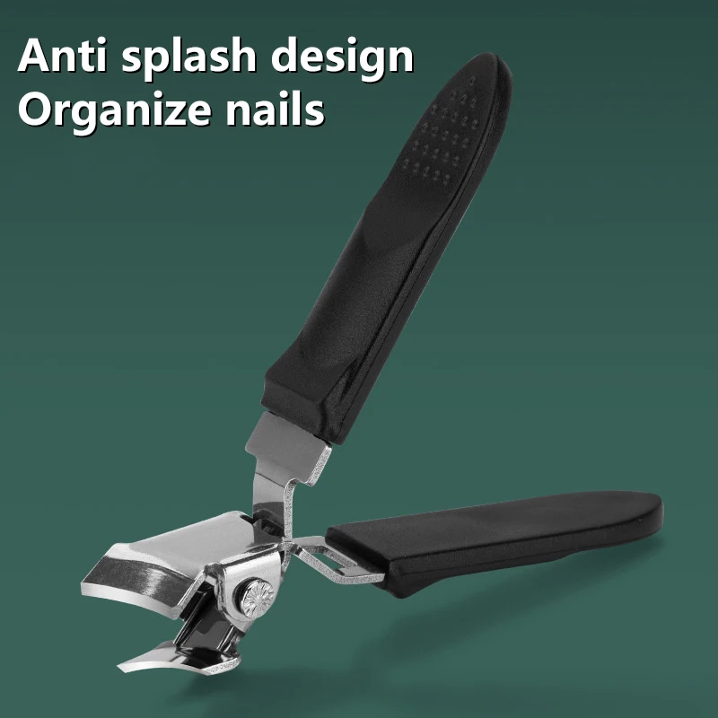 Slanted Anti-Splash Nail Clippers Nail Clipper Thick Hard Special Trimmer Large Size Household Thick Nails