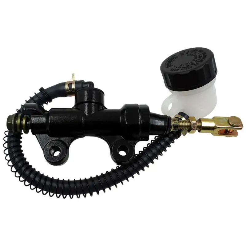 Pompa Di Controllo Del Freno Idraulico Della Moto Quad Moto Alluminio Refit Cilindro Pompa Dirt Bike Pit Brake Serbatoio Cilindro