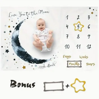 Baby Milestone Blanket 1