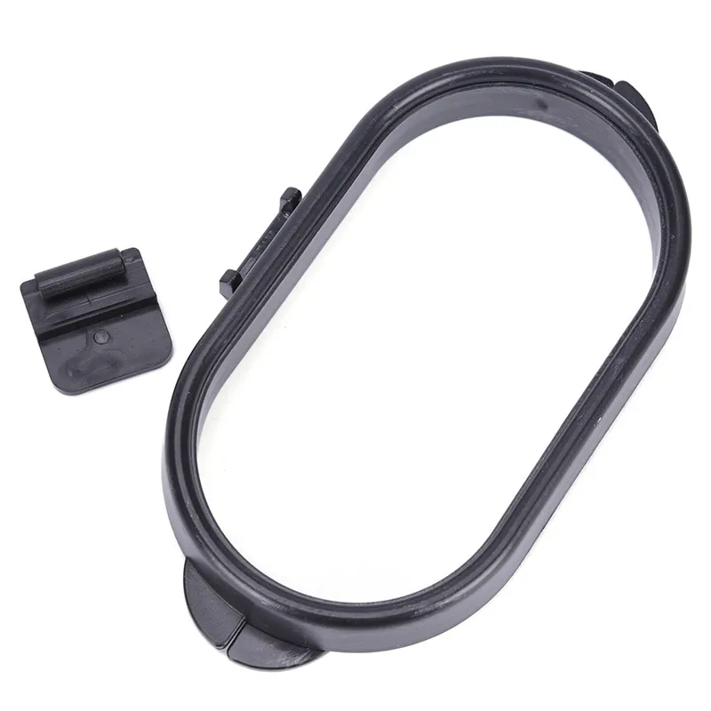 Car Trash Car Rubbish Bag Plastic Clip Vehicle Garbage Bags Frame Pasted Trash Holder Black