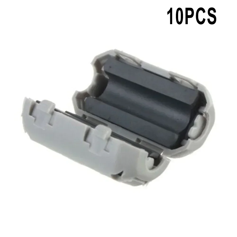 10/5개 TDK 5mm 페라이트 코어 노이즈 억제 필터 링 케이블 클램프 RFI EMI 5mm 케이블 (USB/오디오/비디오 케이블 전원 코드용)