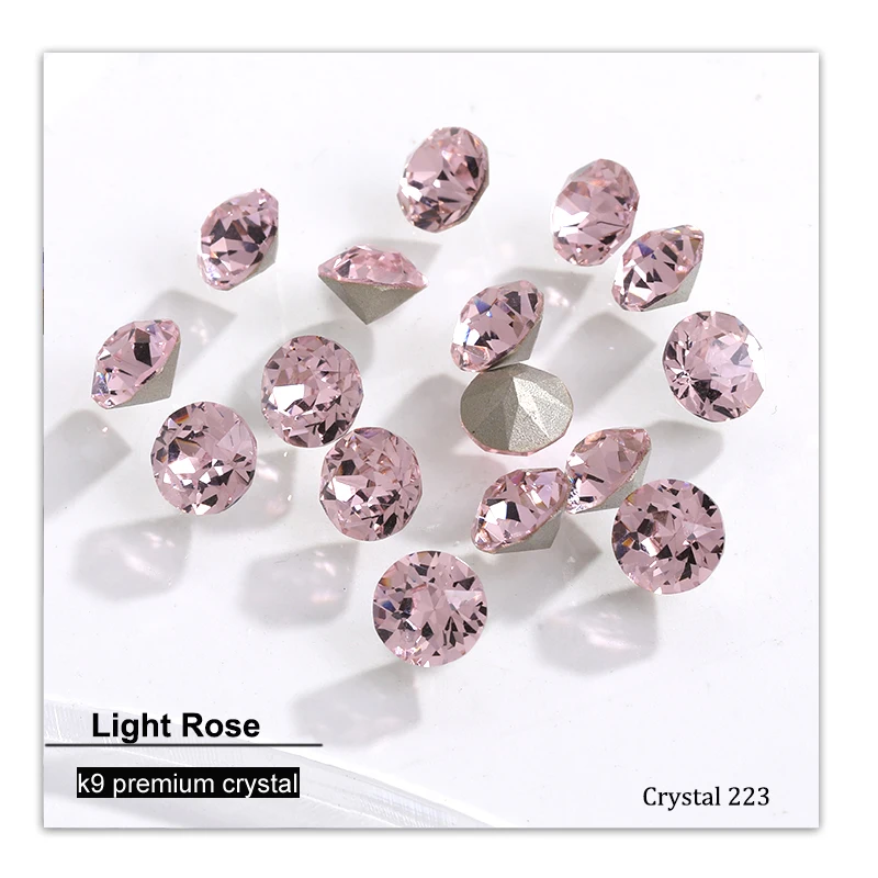 Sparkling Multi-Size Rhinestone Crystal Gems for DIY Jewelry and Nail Art Decoration