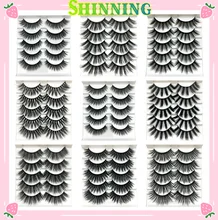 

Shinning Full Strip Eyes Lashes Fluffy Extension Wholesale Eyelash Make Up Beauty