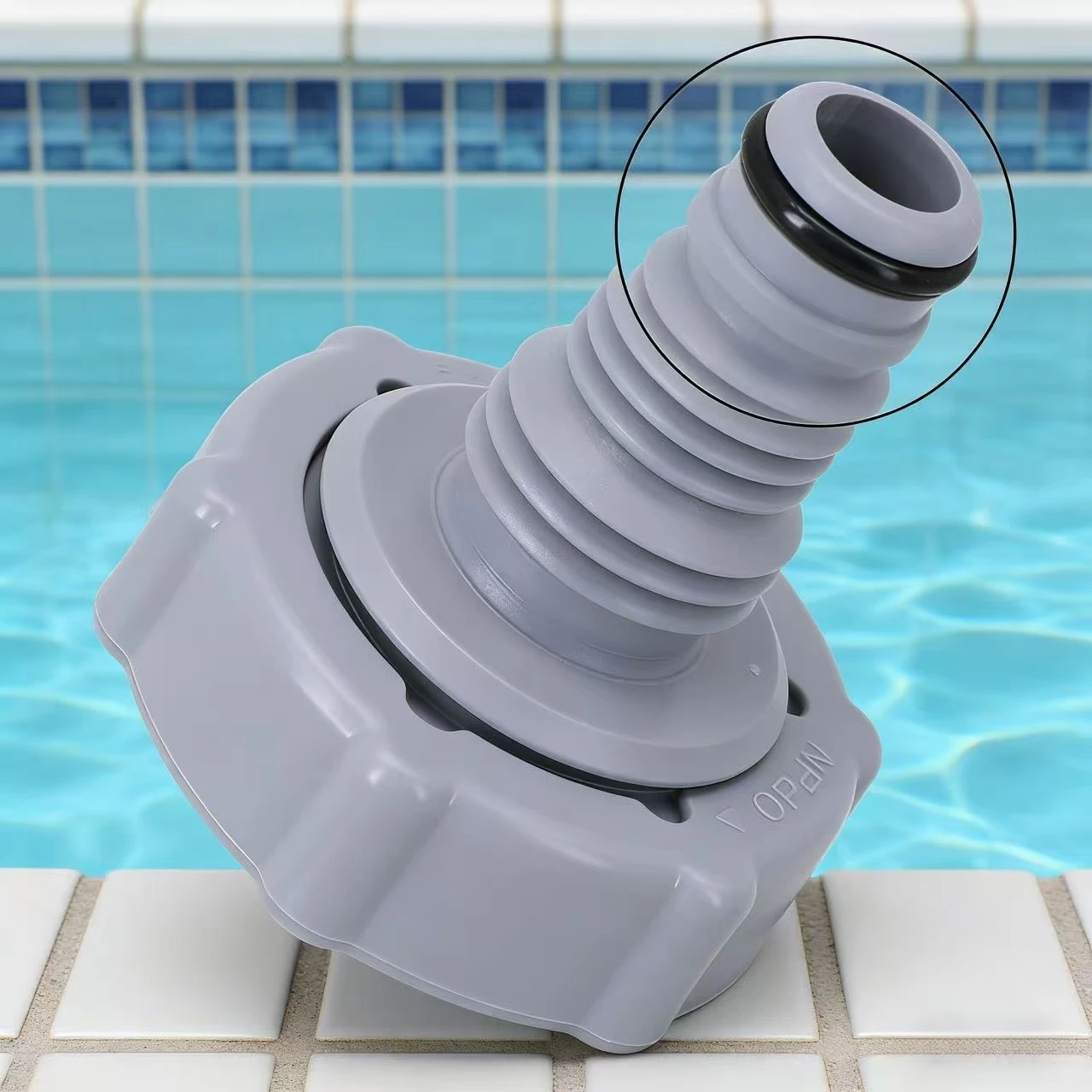 1 Pcs P6H1419 Drain Valve For Draining Pool Hose Adapter Replacements Drain Valve Swimming Pool Accessories