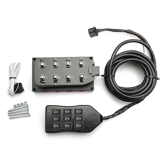 保証付】エアサス 電磁弁 4輪独立 マニホールド スイッチ ソレノイド