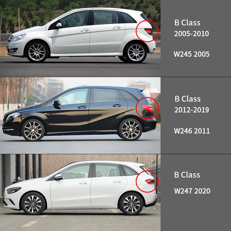 For Mercedes-Benz B Class W245 W246 W247 Window Visor Sun Awning Rain Shelter Deflector Guards Weather Shield Car Accessories
