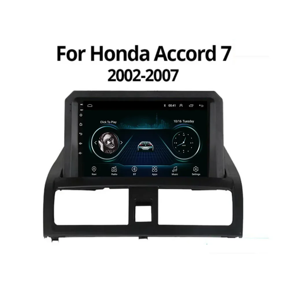 

5G+WIFI 9inch 2 din Android 13 Car Radio Multimedia Player For Honda Accord 7 VII 2002-2007 Autoradio Carplay dvd GPS