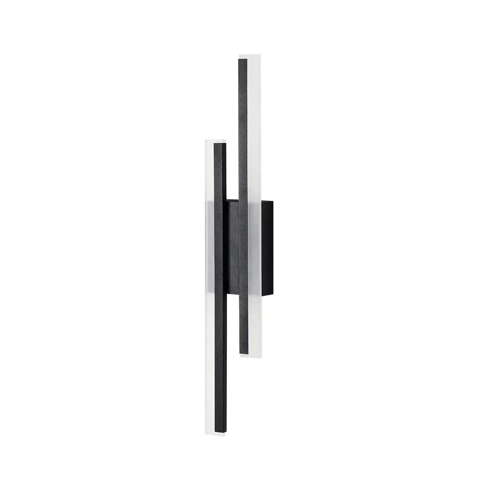 LED Wall Lamp Wall Light Nordic Acrylic Lampshade 16W Black/Gold Led Wall Light AC85-265V Wall Sconce Light Modern Lamp Up and Down Lighting Fixture