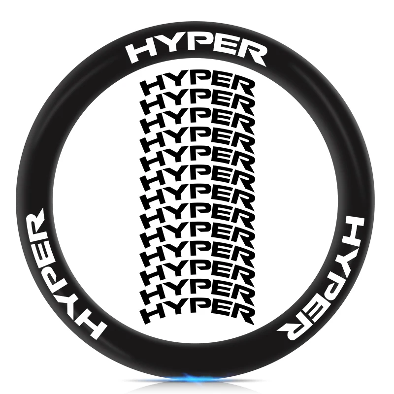 Enhanced Wheel Sticker Decals for Road and MTB Bicycles