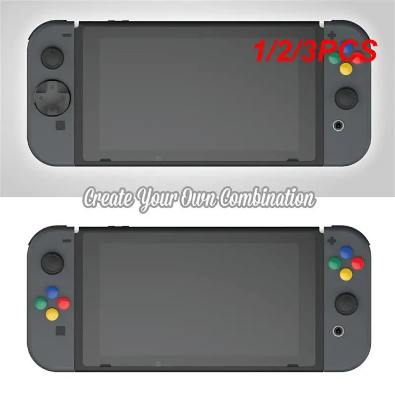 1/2/3Pcs Skull & Co. Joycon D-Pad Button Set Dpad Per Interruttore E Interruttore Oled - Controller
