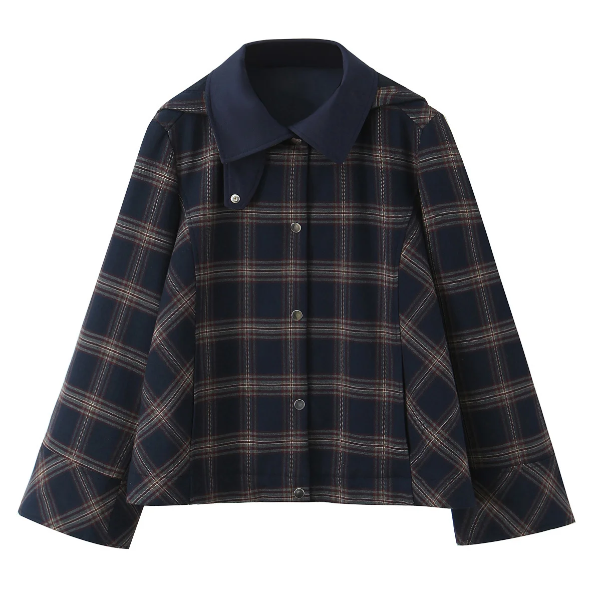 ג'קט נשים בסגנון היפסיאם עם הוד, צווארון מתהפך, כפתורים, מעילים וינטאג' לנשים, חולצות נשים