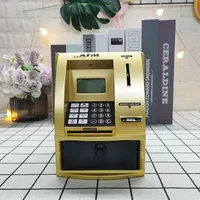 Euro USD Piggy Banks To Save 1000, Banknote Box, Cashier, Slot Machine Piggy Box, Electric Piggy Bank Money, Savings for Adults 2