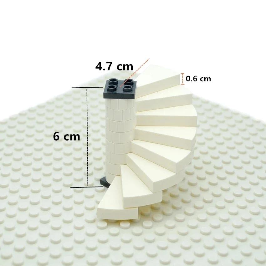 DIY Accessories City Friends House MOC Parts Fence Stairs Ladder Gate Building Blocks Door Window Figures Garden Leduo Bricks 4