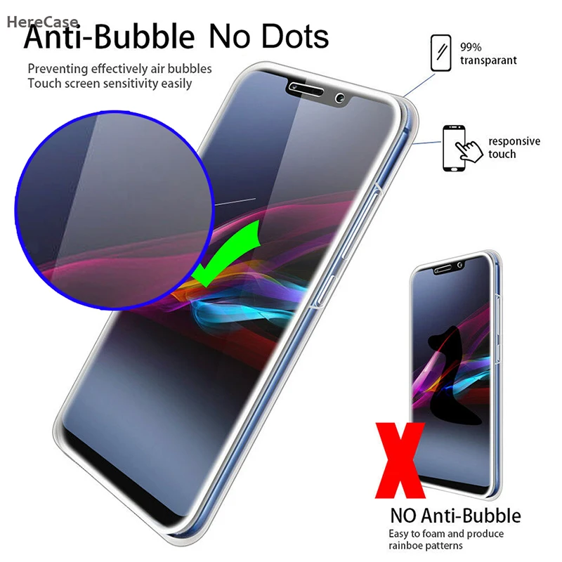 360 Full Body Double-Sided TPU Protective Case Replacement