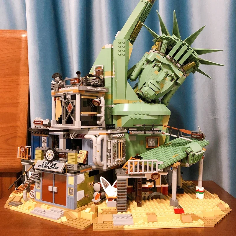 

In Stock Film 70840 Doomsday Castle Apocalypseburg City Streetscape Compatible 45014 Model Building Blocks Toys Birthday Gifts